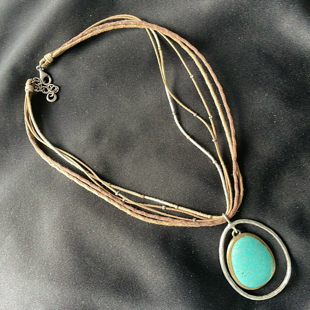 Silpada Double Halo Necklace